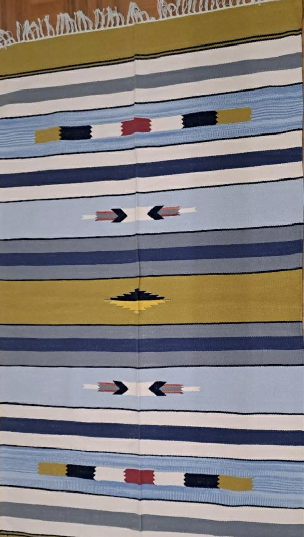 Cotton Kilim Rugs - 6ft x4ft