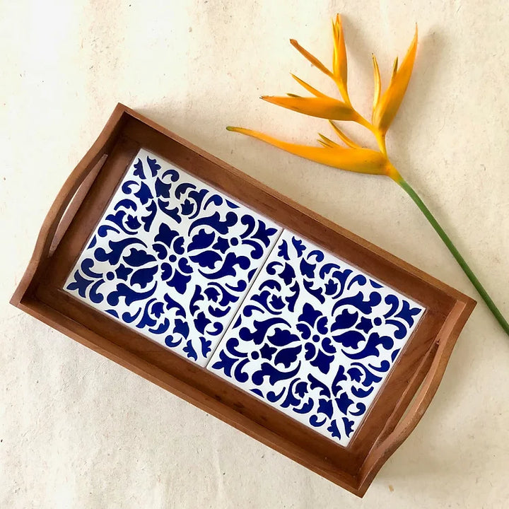 Stencil Serving Tray