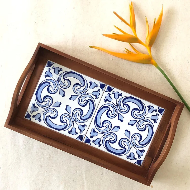 Bellflower Serving Tray