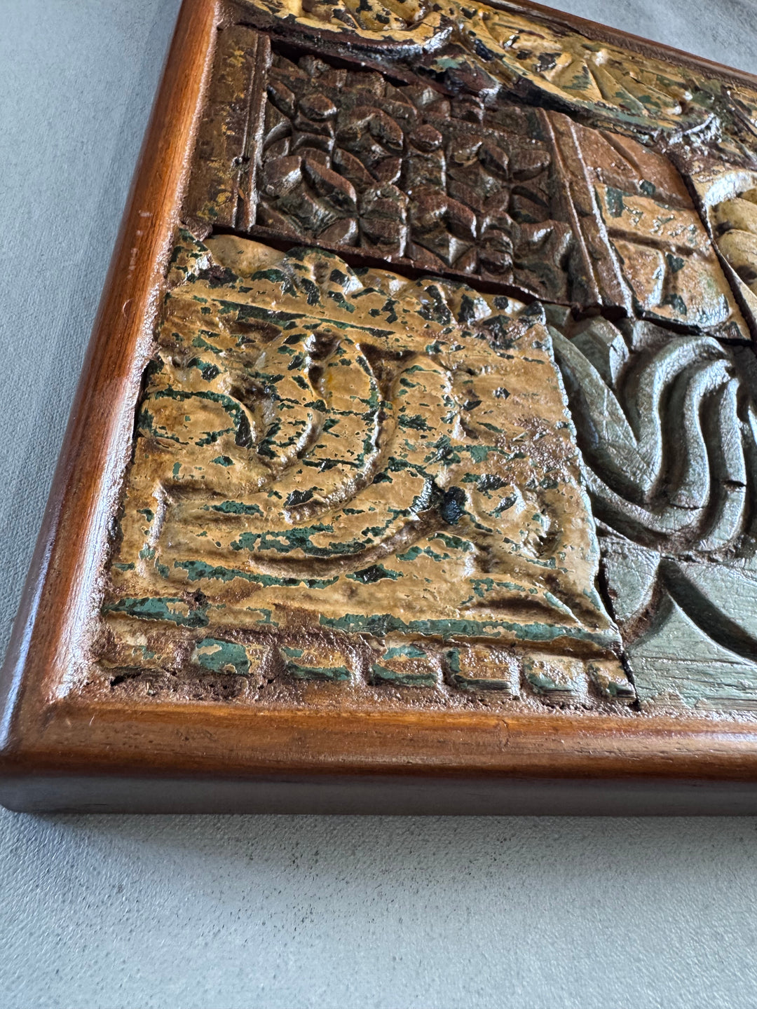 Wooden Wall Frame / Vintage Wall Panel