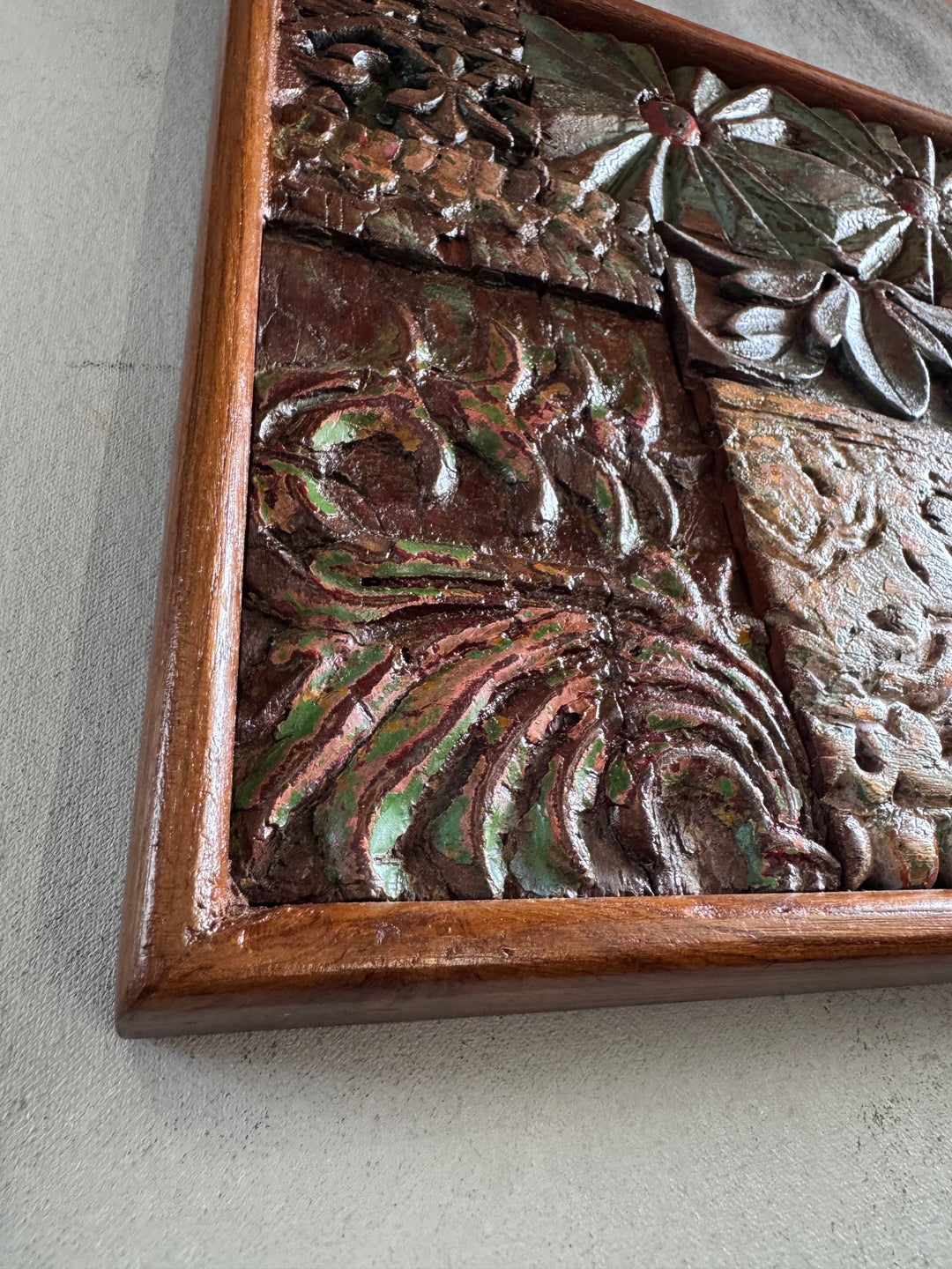 Wooden Wall Frame / Vintage Wall Panel