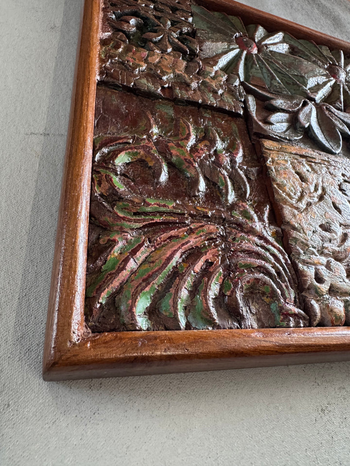 Wooden Wall Frame / Vintage Wall Panel