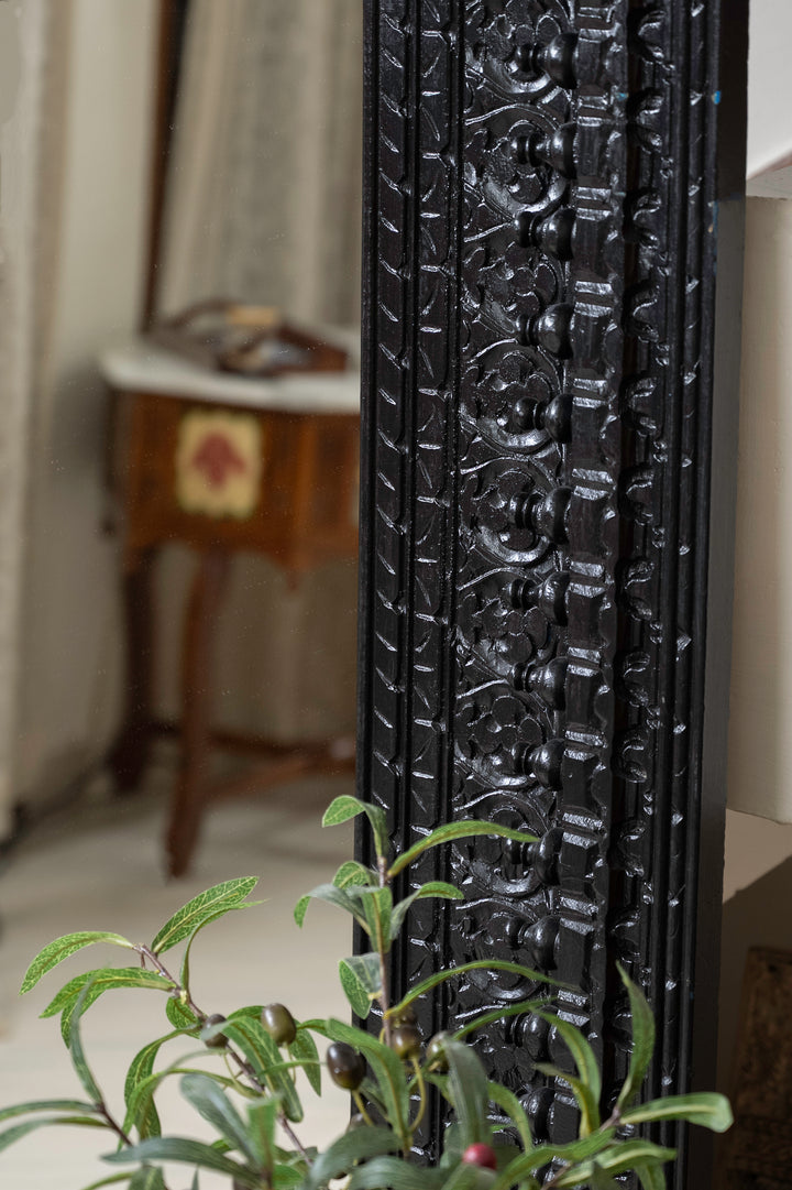 Alankar Mirror - Black