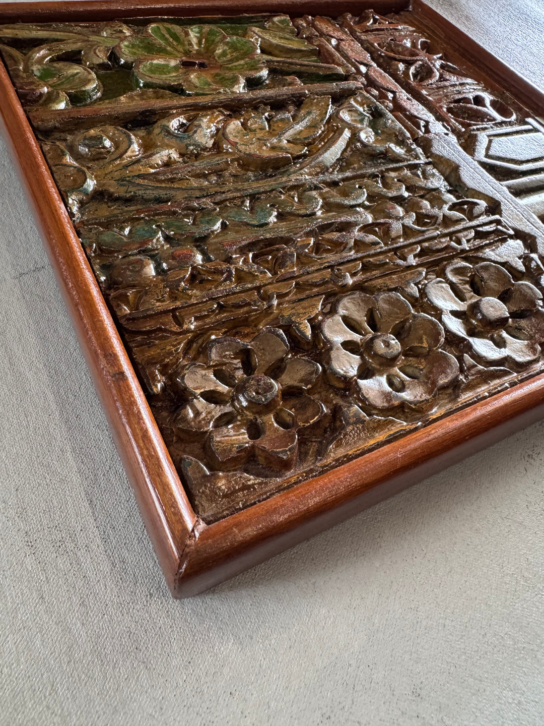 Wooden Wall Frame / Vintage Wall Panel