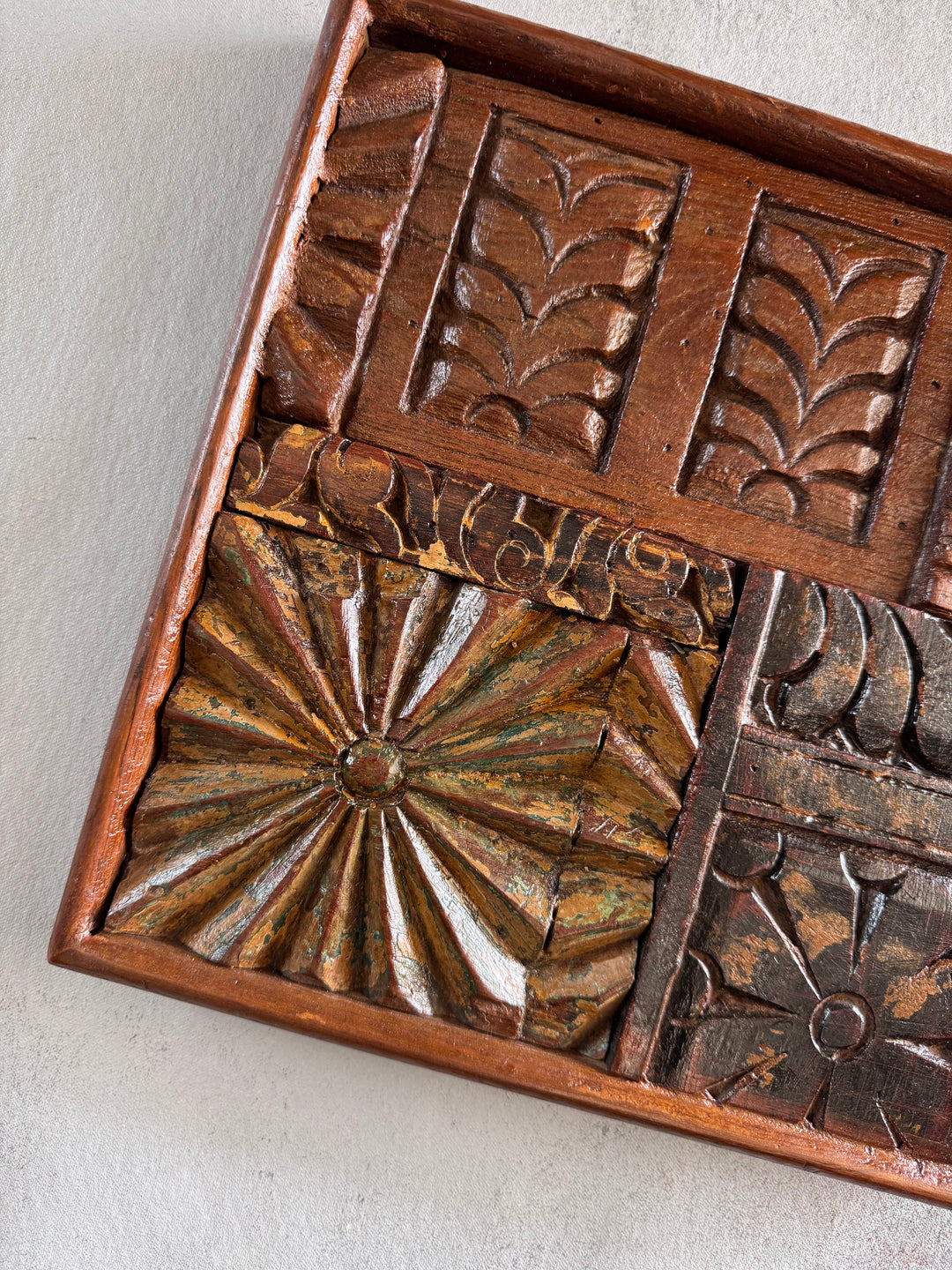 Wooden Wall Frame / Vintage Wall Panel