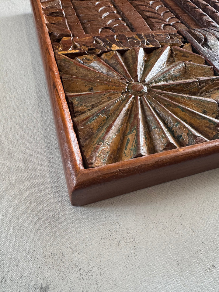 Wooden Wall Frame / Vintage Wall Panel