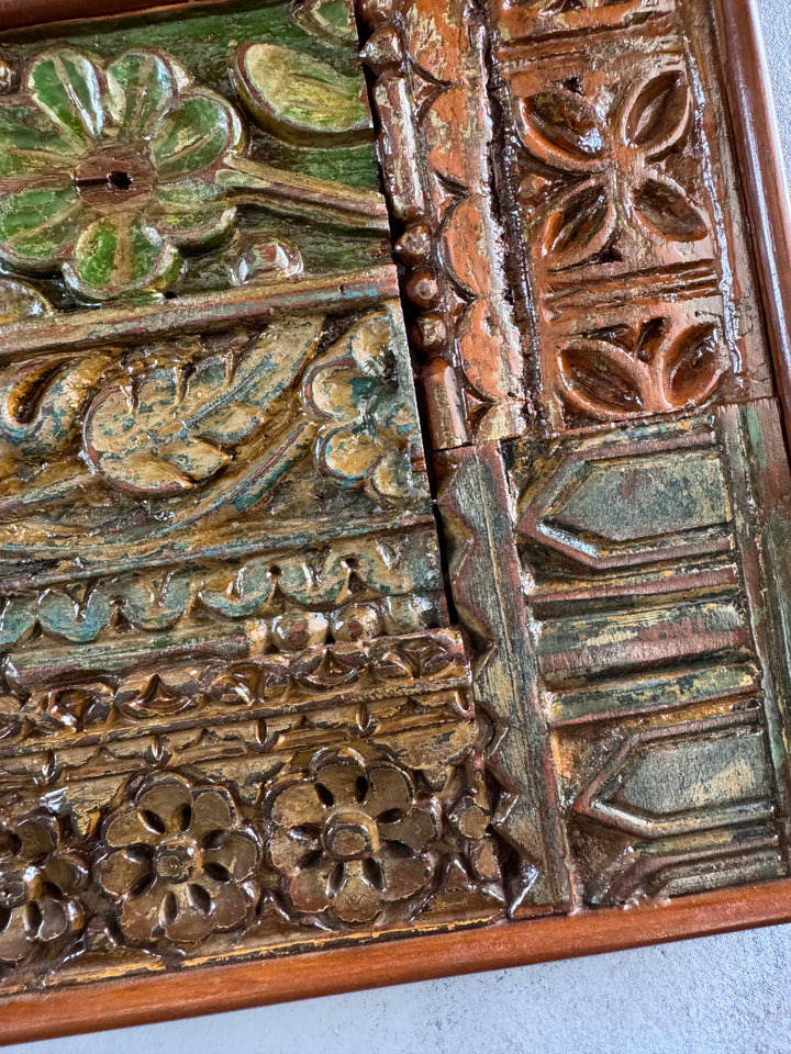 Wooden Wall Frame / Vintage Wall Panel