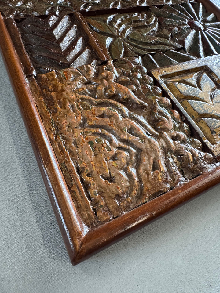 Wooden Wall Frame / Vintage Wall Panel