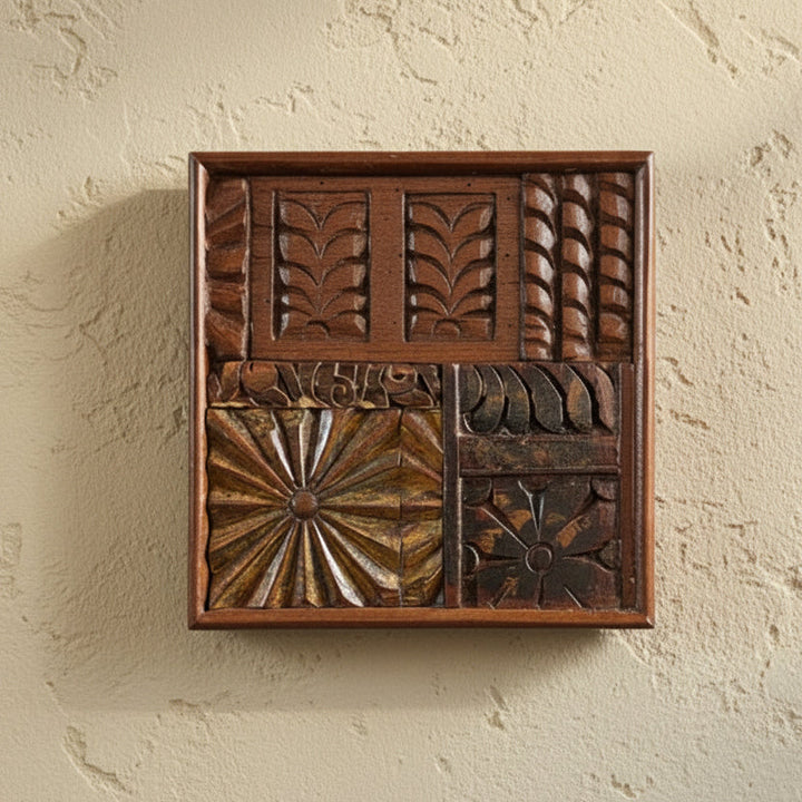Wooden Wall Frame / Vintage Wall Panel