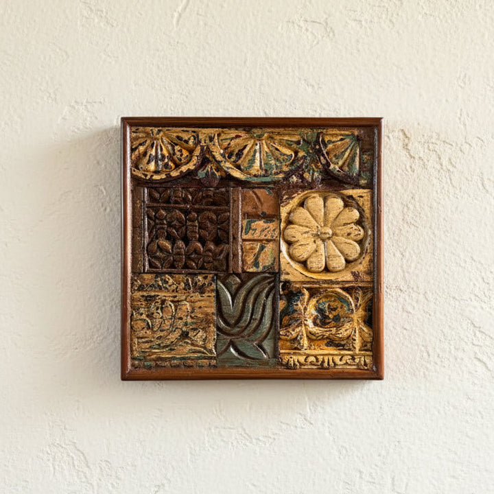 Wooden Wall Frame / Vintage Wall Panel