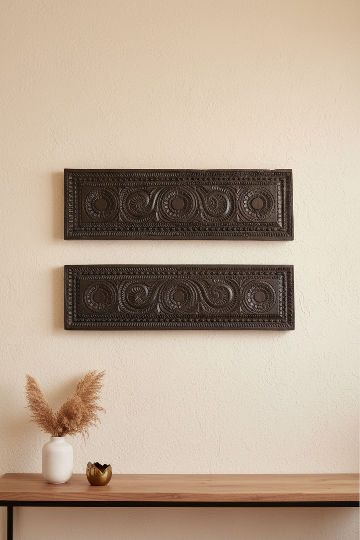 Vintage Wall Panel / Wooden Wall Frame