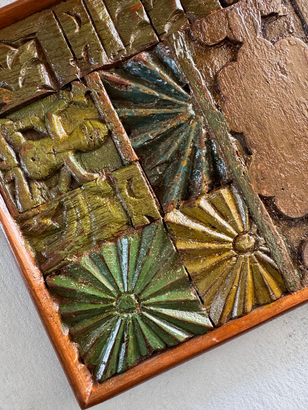Wooden Wall Frame / Vintage Wall Panel