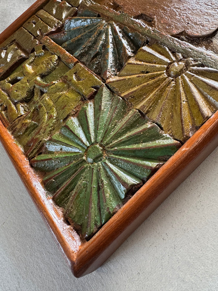 Wooden Wall Frame / Vintage Wall Panel