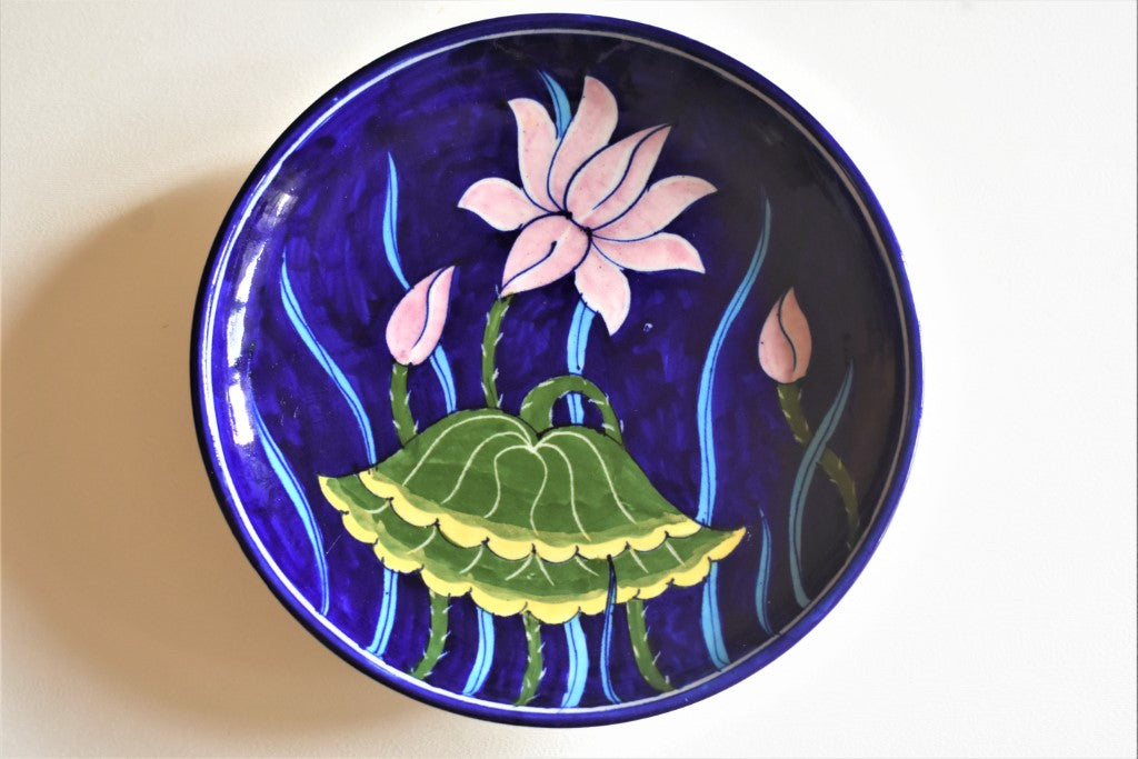 Lotus Wall Plate 8”