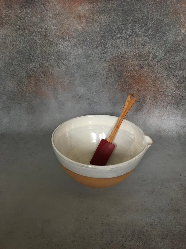 Mixing Bowl Small - Terra White